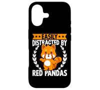 Custodia per iPhone 17 Easily Distracted by Red Pandas Funny Cute Kawaii Red Panda