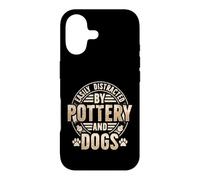 Custodia per iPhone 17 Easily Distracted Pottery And Dogs