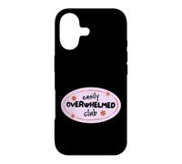 Custodia per iPhone 17 Easily Overwhelmed Club Mental Health ADHD