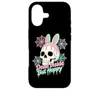 Custodia per iPhone 17 Easter Dead Inside ma Hoppy Skull Bunny Pastel Goth