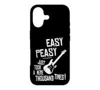 Custodia per iPhone 17 Easy-Peasy Mille volte praticare la chitarra elettrica