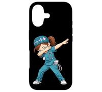 Custodia per iPhone 17 Ecografista Divertente Ultrasuoni Tech Dab Pose Medical Dabbing