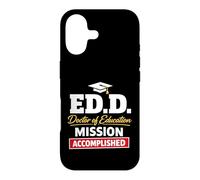 Custodia per iPhone 17 EDD Doctor of Education Accomplish Doctorate Graduation