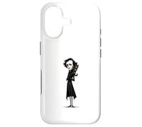 Custodia per iPhone 17 Edgar Allan Poe Beloved Cat