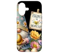 Custodia per iPhone 17 Eggspect The Unexpected Funny Saying For Spring Easter Gnome