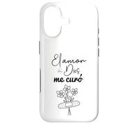 Custodia per iPhone 17 El amor de Dios me curó.