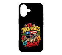 Custodia per iPhone 17 El Toca-Discos è tornato Boricua Retro Vinyl DJ Vibes
