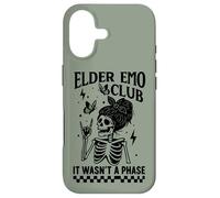 Custodia per iPhone 17 Elder Emo Club Skeleton Nostalgia Non Era una Fase Mamma