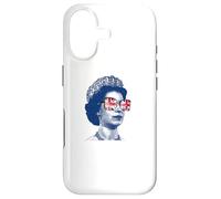 Custodia per iPhone 17 Elisabetta Bandiera Britannica Inghilterra Regina d'Inghilterra Elisabetta