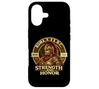 Custodia per iPhone 17 Elmo Centurione Romano Forza Onore Antica Roma 753 AC