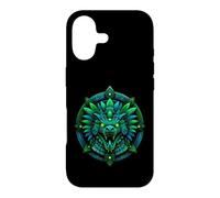Custodia per iPhone 17 Emblema del tempio incandescente della reliquia del serpente piumato