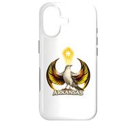 Custodia per iPhone 17 Emblema della resistenza del tordo dell'Arkansas