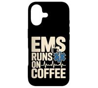 Custodia per iPhone 17 EMS gira sul medico paramedico EMT del caffè