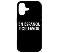 Custodia per iPhone 17 En Español Por Favor - Citazione spagnola