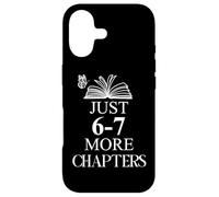Custodia per iPhone 17 English Teacher 67 Book Just One More Chapter 6-7 Reading