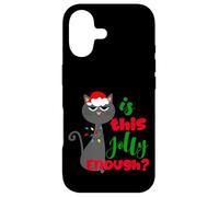Custodia per iPhone 17 Enjoy Cool Funny Christmas Jolly Cat Novelty Graphic Design