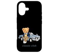 Custodia per iPhone 17 Enjoy Cool Teddy Bear With Classic Car Graphic Designs Fun