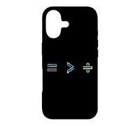 Custodia per iPhone 17 Equality is Greater Than Division Math Symbol Social Justice