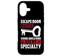 Custodia per iPhone 17 Escape Room Master Indicazioni sbagliate sono il mio gioco di specialità
