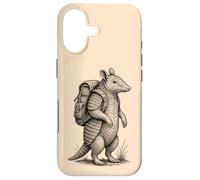 Custodia per iPhone 17 Escursionismo Armadillo Backpacking Texas Wilderness Deserti Animale