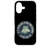 Custodia per iPhone 17 Escursionismo Cane Count Me In Trekking All'aperto