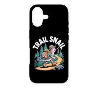 Custodia per iPhone 17 Escursionismo lumaca sentiero divertente escursionista campeggio foresta trekking