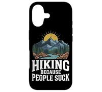 Custodia per iPhone 17 Escursionismo perché la gente succhia divertente all'aperto grafica montagna