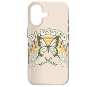 Custodia per iPhone 17 Estetica floreale arcobaleno farfalla benedetta