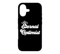 Custodia per iPhone 17 Eternal Optimist Team Optimistic Sign Inspirational Message