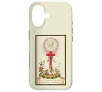 Custodia per iPhone 17 Eucaristia Croce Antica Cristiana Cattolica Pellicano