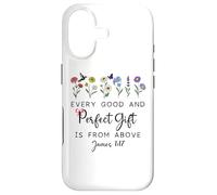 Custodia per iPhone 17 Every Good Perfect is From Above Bible God Quote James 1:17
