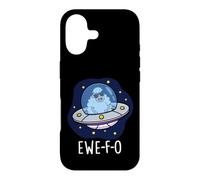 Custodia per iPhone 17 Ewe-F-O Divertente gioco di parole UFO