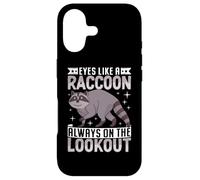 Custodia per iPhone 17 Eyes Like A Raccoon Always On The Lookout