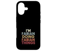 Custodia per iPhone 17 Fabian Name Fabian Personalized Name First Given