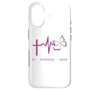 Custodia per iPhone 17 Faith, Hope, Love, Amor, Fe, Esperanza