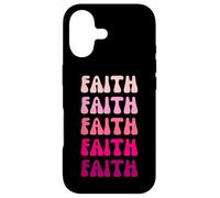 Custodia per iPhone 17 Faith Retro Stack Design