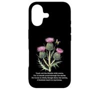 Custodia per iPhone 17 Famoso detto scozzese "Touch Not the Thistle with Scorn"