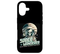 Custodia per iPhone 17 Fantascienza Spazio Wanderer Relax Tra Le Stelle Stile Alieno