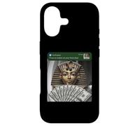 Custodia per iPhone 17 Faraone King Tut C'è movimento alla tua porta d'ingresso Egpyt