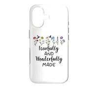 Custodia per iPhone 17 Fearfully & Wonderfully Made Sign Bible Verse Psalm 139:14