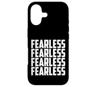 Custodia per iPhone 17 Fearless Tee shirt, I'm Fearless Strong Motivational Quotes