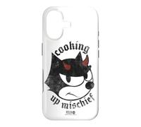 Custodia per iPhone 17 Felix The Cat Devil Horns Cooking Up Mischief