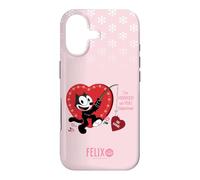 Custodia per iPhone 17 Felix The Cat Valentine I’m Hooked On You