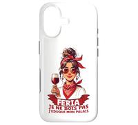 Custodia per iPhone 17 Féria Donna Bayonne Dax Basco Umorismo Aperitivo Alcol e Festa
