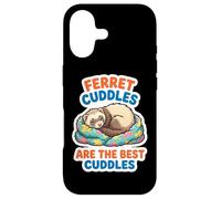 Custodia per iPhone 17 Ferret Cuddles Are The Best Cute Owner Lover Mom Dad Citazione