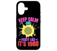 Custodia per iPhone 17 Festa come se fosse il 1980 Retrophile Vaporwave