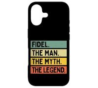 Custodia per iPhone 17 Fidel L'uomo Il mito La leggenda Divertente Citazione Personalizzata