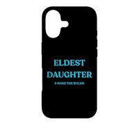 Custodia per iPhone 17 Figlia maggiore I Make The Rules Funny