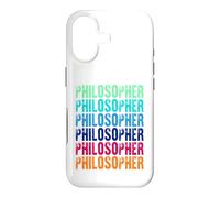Custodia per iPhone 17 Filosofo - Colorato