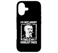 Custodia per iPhone 17 Filosofo Nietzsche Nihilist Design per Studente di Filosofia